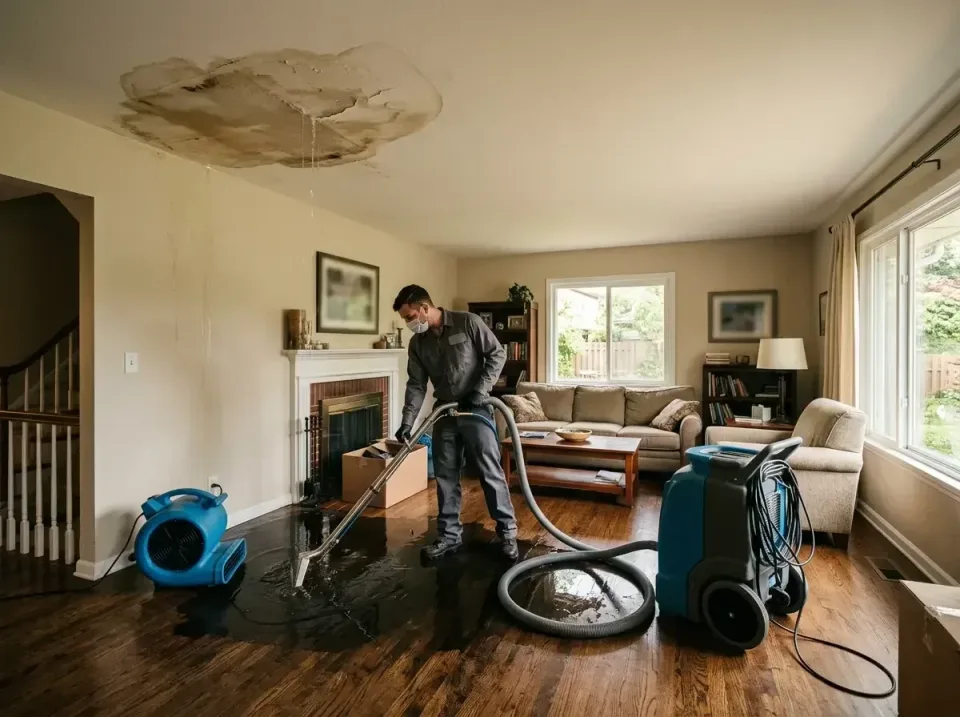 attic-pipe-burst-ceiling-drip-008 — frequently asked questions, Water Damage Restoration & Carpet Care in Connecticut